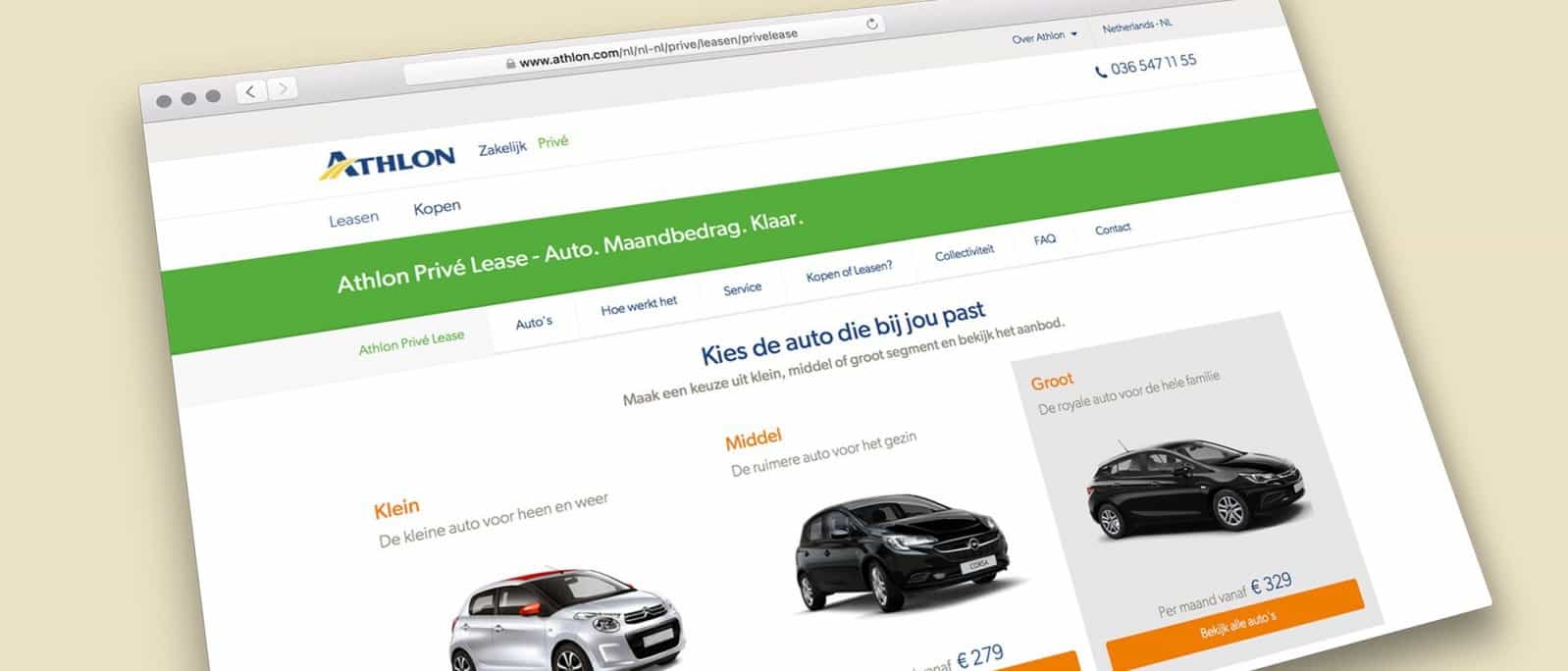 Hoe Athlon.com nummer 1 werd in de private leasemarkt met een goede online strategie