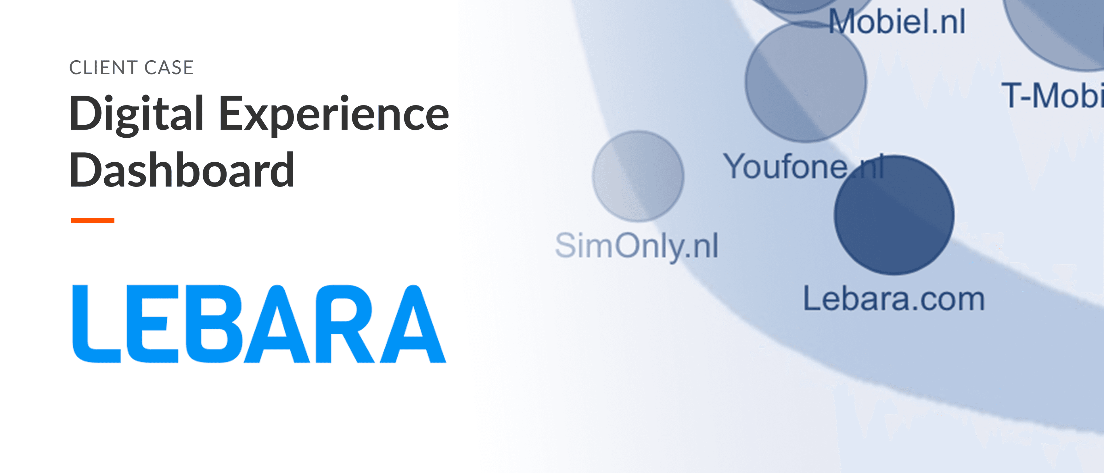 Hoe Lebara's Marketing Director het Digital Experience Dashboard gebruikt