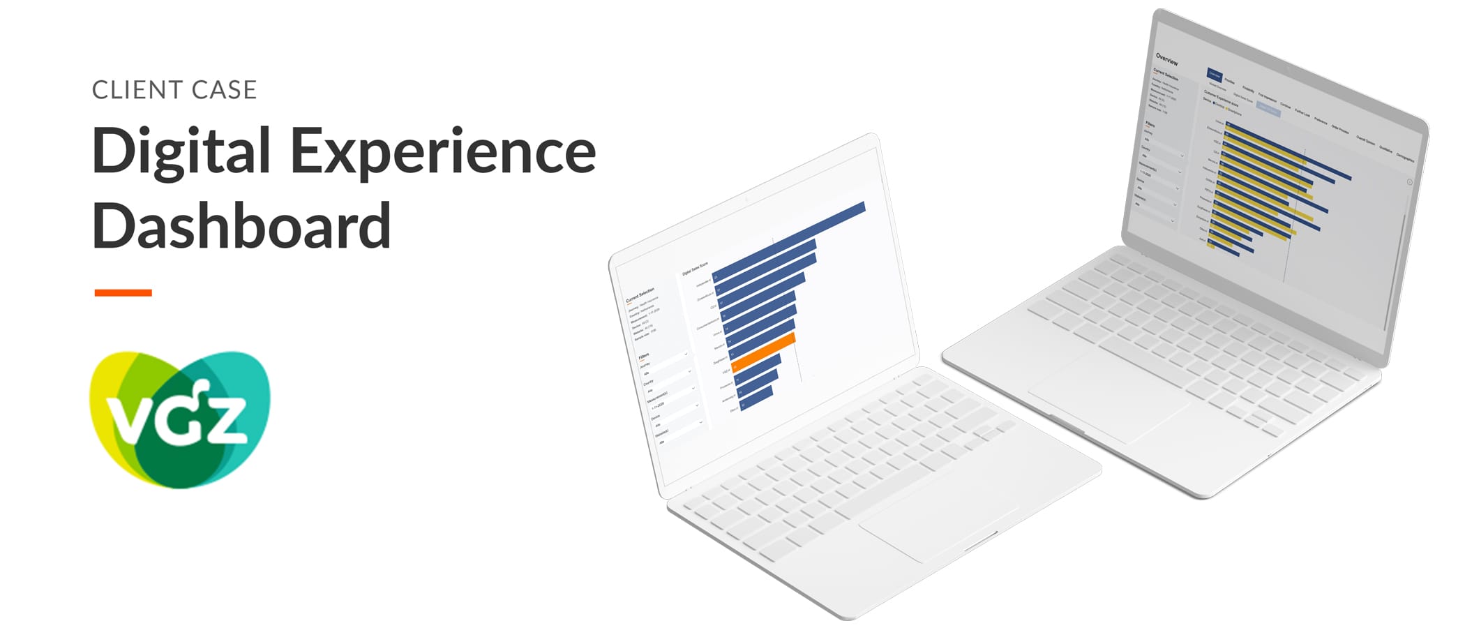 How our clients work with the Digital Experience Dashboard