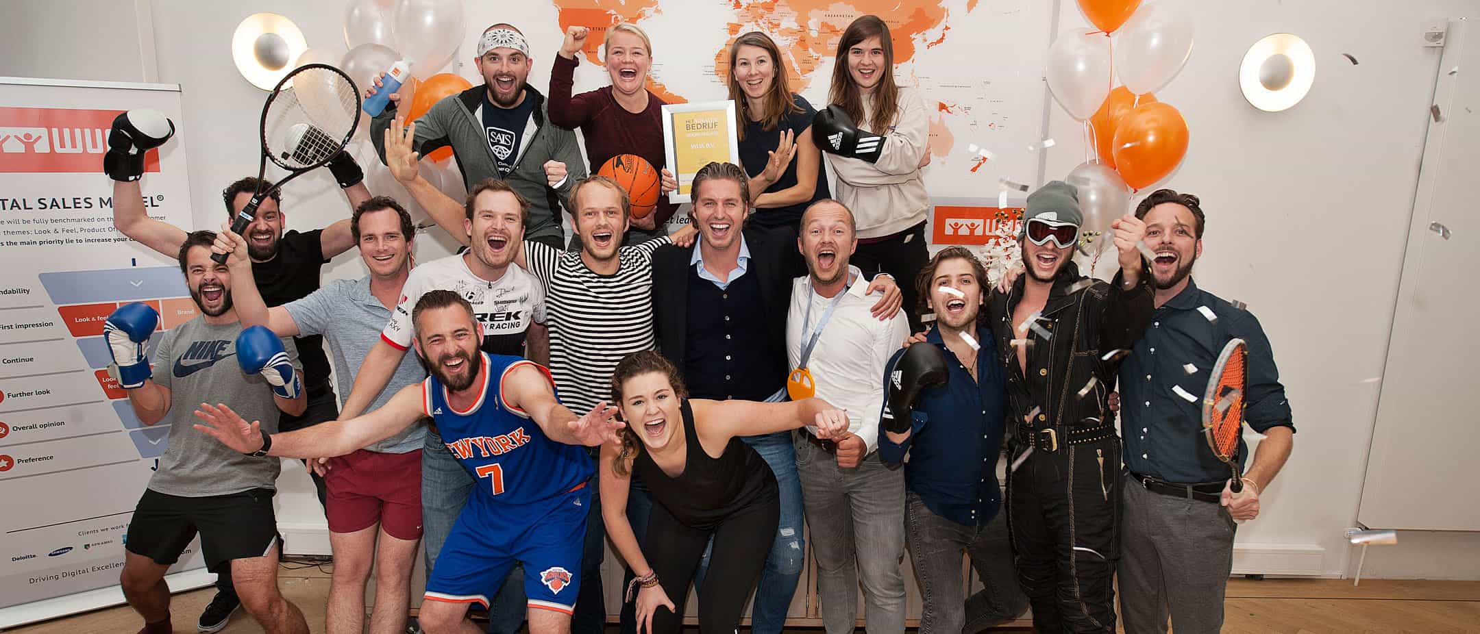 WUA is het 'Vitaalste Bedrijf' van Amsterdam (Noord-Holland)