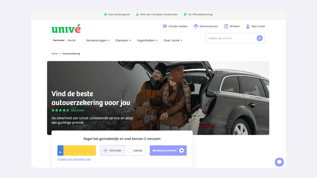 Hoe focus en de juiste KPI's succes drijven in Univé's CRO-programma